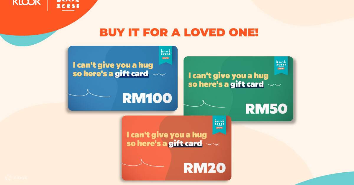 [Klook Exclusive] Book Vouchers from BookXcess Online Malaysia Klook